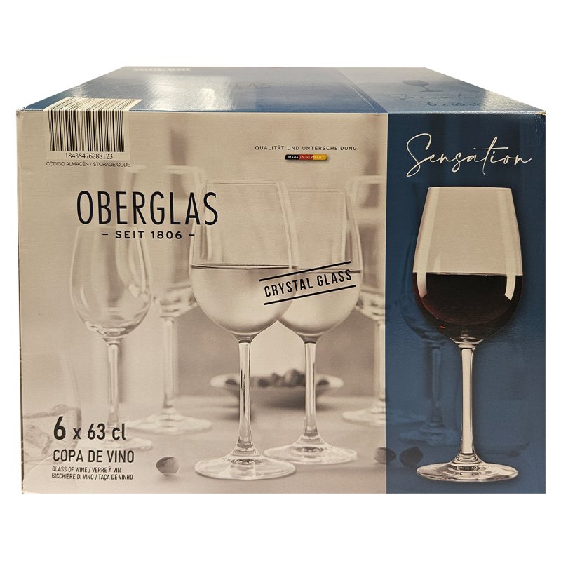 Oberglass Copas 630cc Set Of 6 Wine Glasses