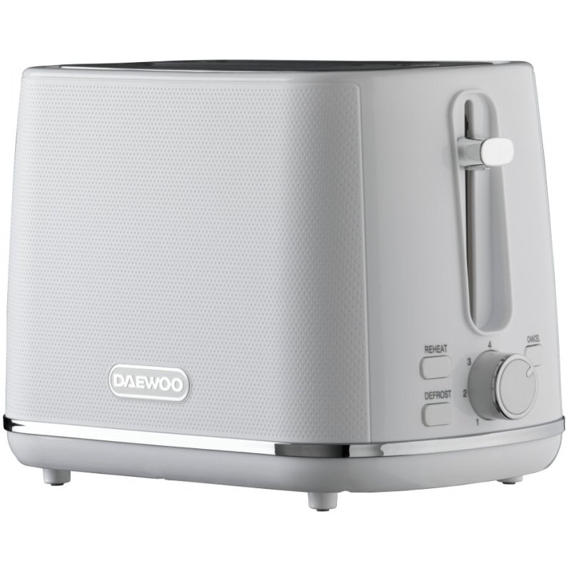 Daewoo Stirling 1.7L 2 Slice Toaster White