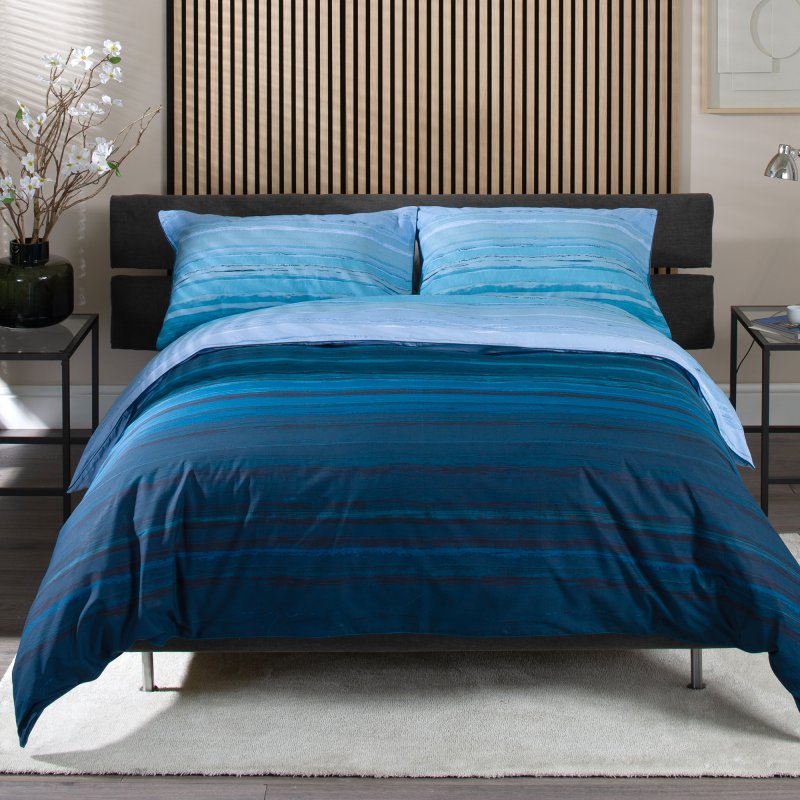 Lyndon Co Ocean Blue Duvet Cover Set