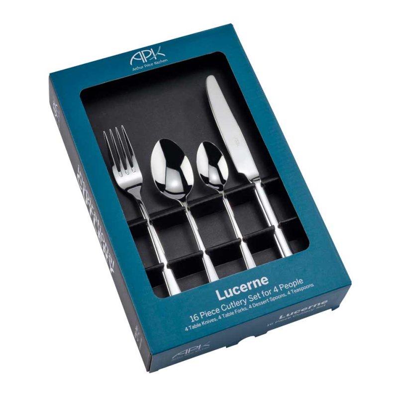 Arthur Price Lucerne 16 Piece Cutlery Set Box