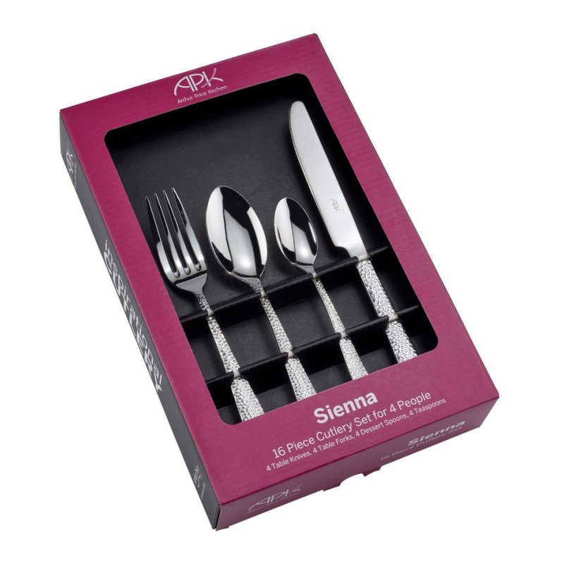 Arthur Price Sienna 16 Piece Cutlery Set Box