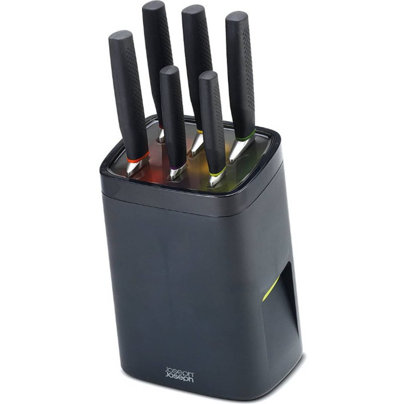 Joseph Joseph Lock Block 6 Piece Knife Block Set