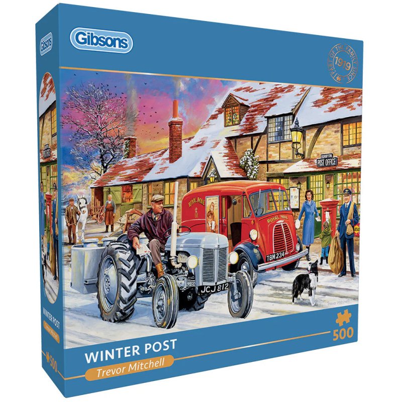 Gibsons Winter Post 500 Piece Puzzle