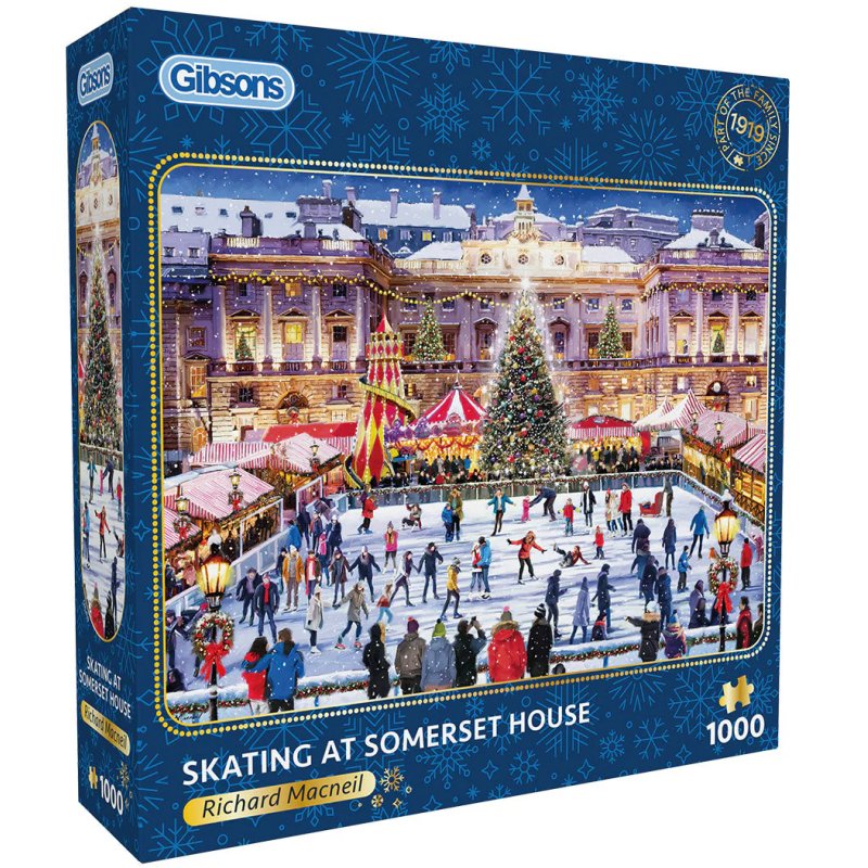 Gibsons Skating At Somerset House 1000 Piece Puzzle