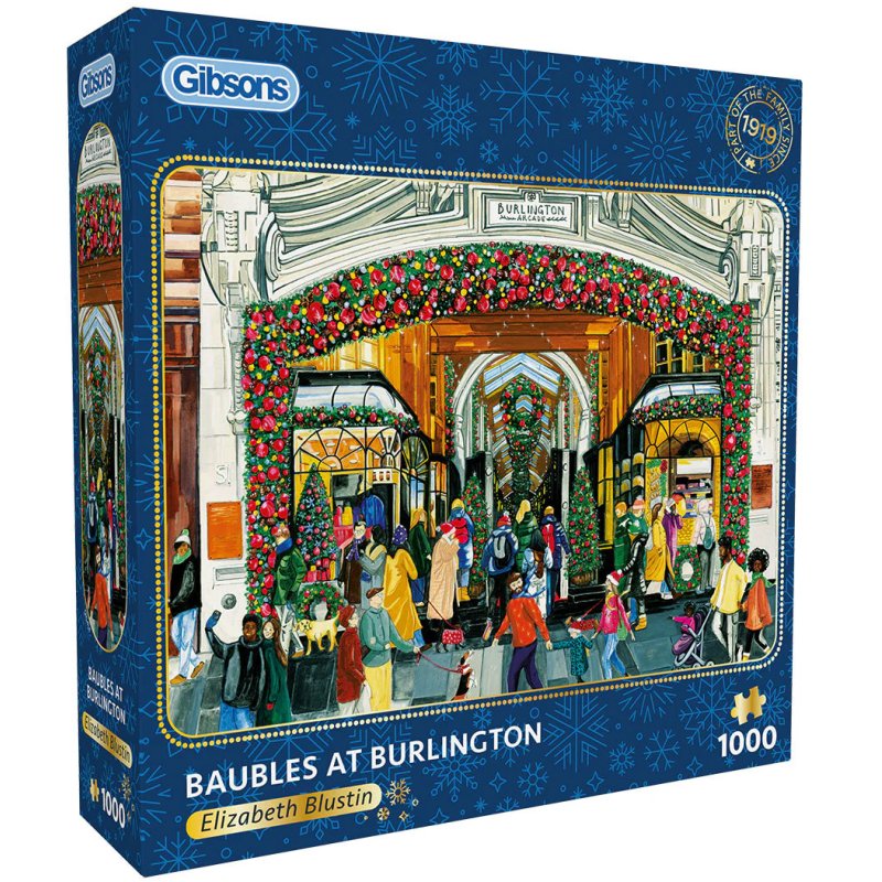 Gibsons Baubles At Burlington 1000 Piece Puzzle