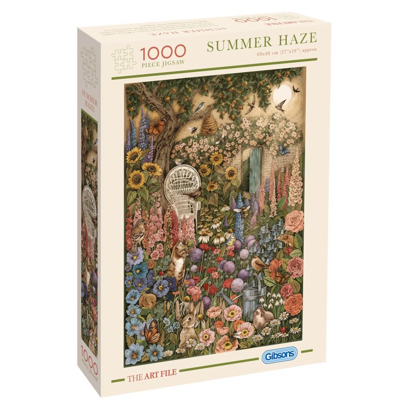 Gibsons The Art File: Summer Haze 1000 Piece Puzzle