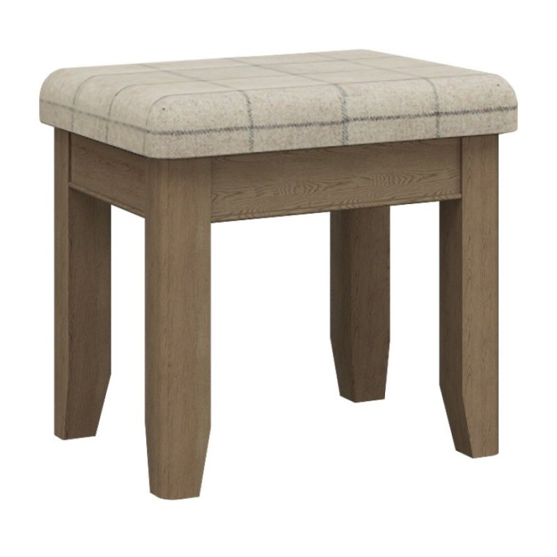 Heritage Editions Oak Stool image of the stool on a white background