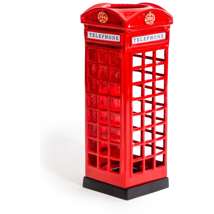 McGowan Rutherford Cast Aluminium Red Telephone Box Umbrella Stand