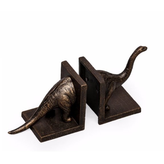 McGowan Rutherford Cast Iron Brontosaurus Bookends