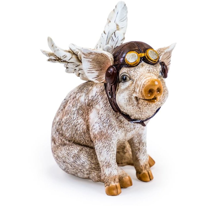 McGowan Rutherford Sitting Piglet Pilot Figure