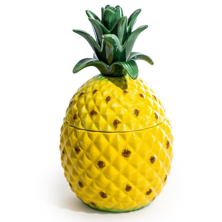 McGowan Rutherford Large Ceramic Pineapple Storage Jar