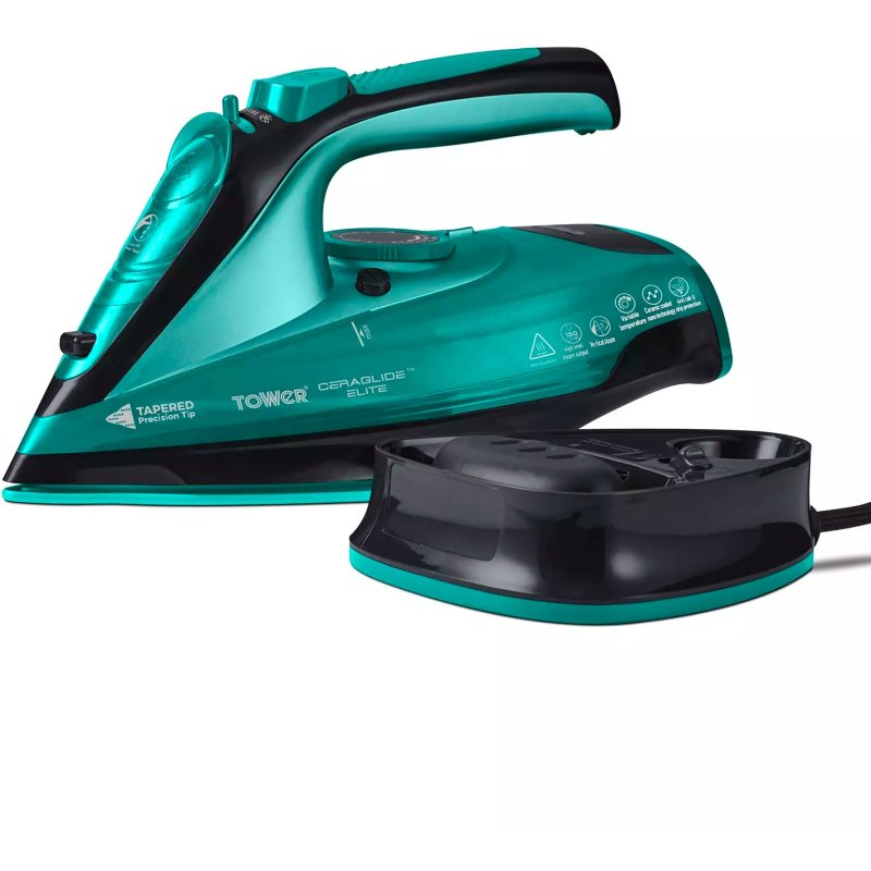 Tower Ceraglide Cordless Iron Teal