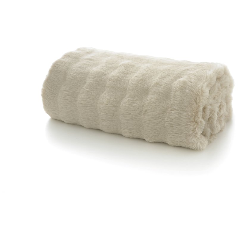 Deyongs Fernley Faux Fur Throw Brown