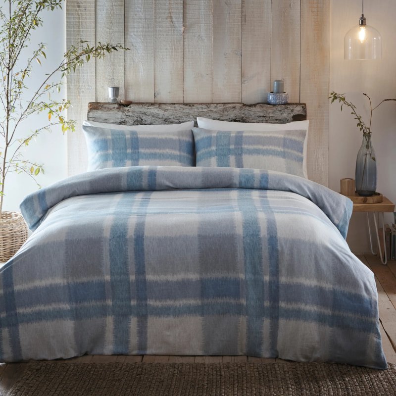 Appletree Hygge Verbier Duvet Cover Set Blue