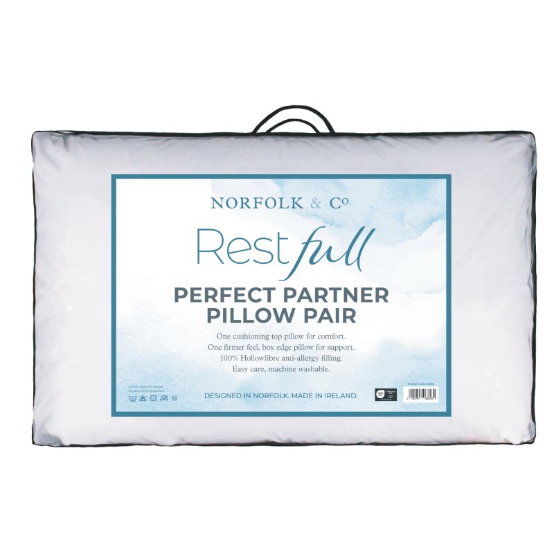 Norfolk & Co Rest Full Perfect Pair Of Pillows