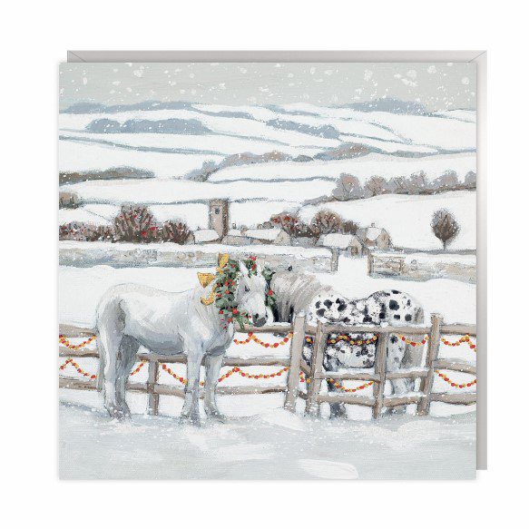 Art Marketing White Christmas Pack Of 6 Cards