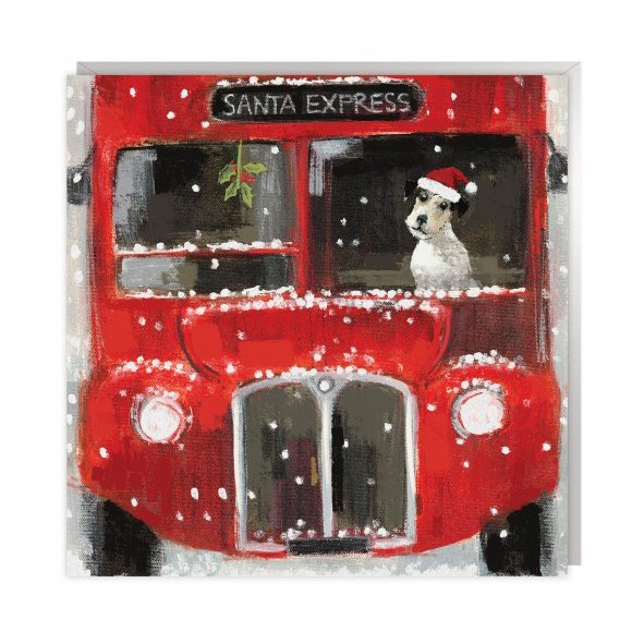 Art Marketing Santa Express Pack Of 6 Cards