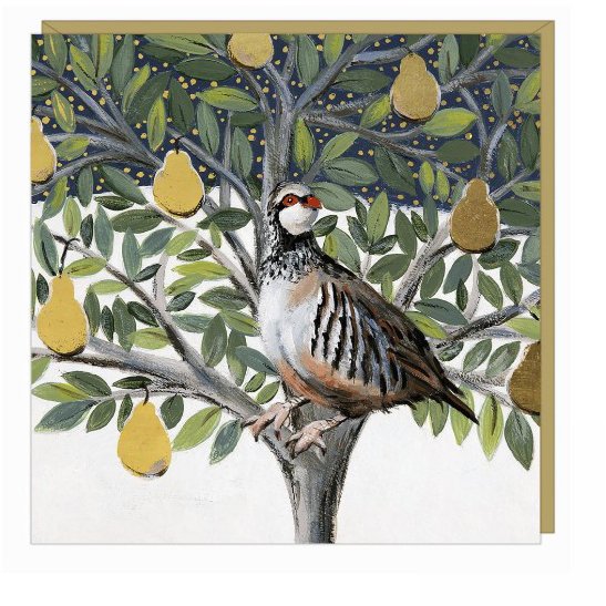 Art Marketing Golden Partridge Pack Of 6 Cards