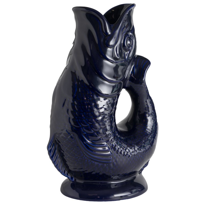 The Original Gurgle Jug In Cobalt