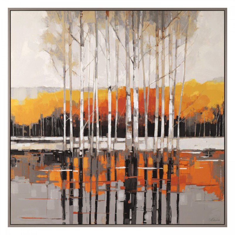 Art Marketing Silver Birch Reflections