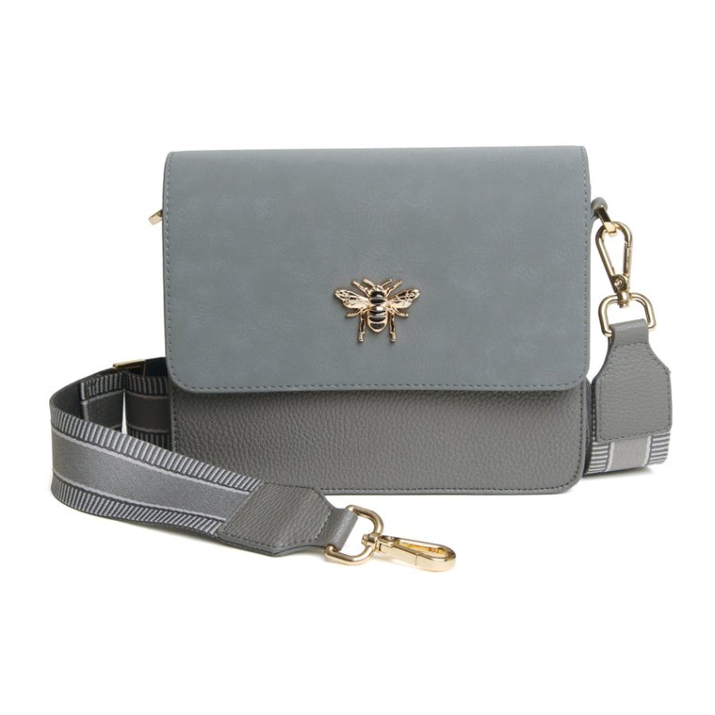 Alice Wheeler Highbury CrossBody Bag Slate