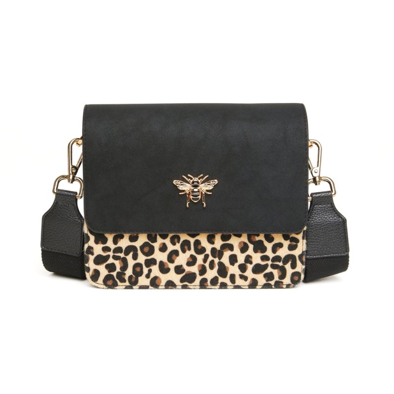 Alice Wheeler Highbury CrossBody Bag Leopard