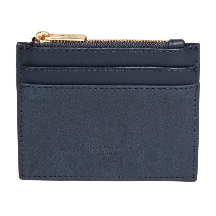 Alice Wheeler Nappa Verona Coin Purse Navy