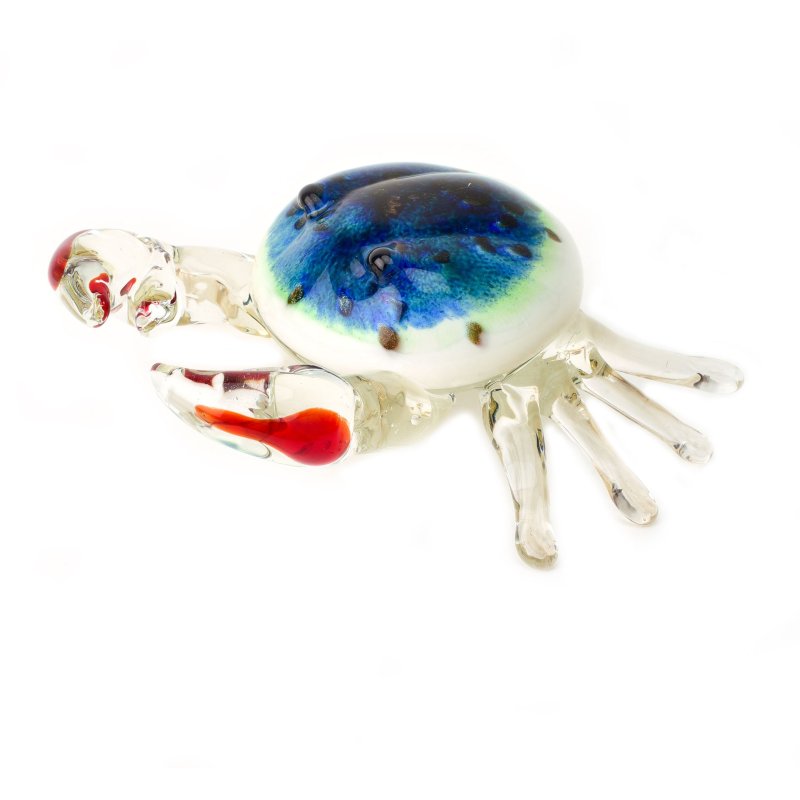 Widdop Objets d'art Glass Figurine Crab