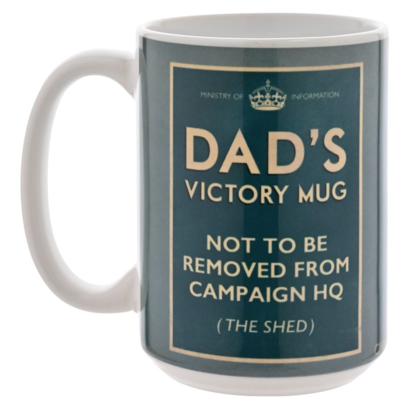 Widdop Civil Defence Dad's Victory Mug 15oz