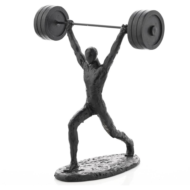 Widdop Harvey Makin Weightlifting Figurine