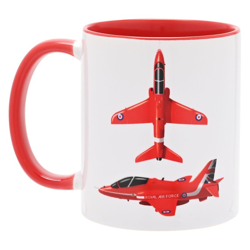 Widdop RAF Printed Mug Red Arrows