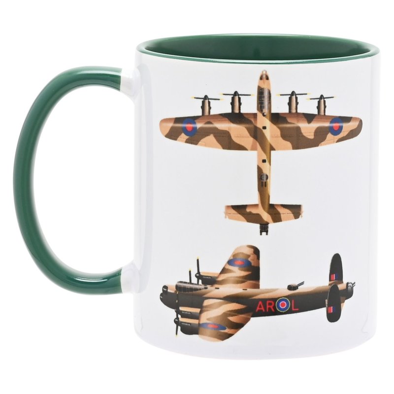 Widdop RAF Printed Mug Lancaster