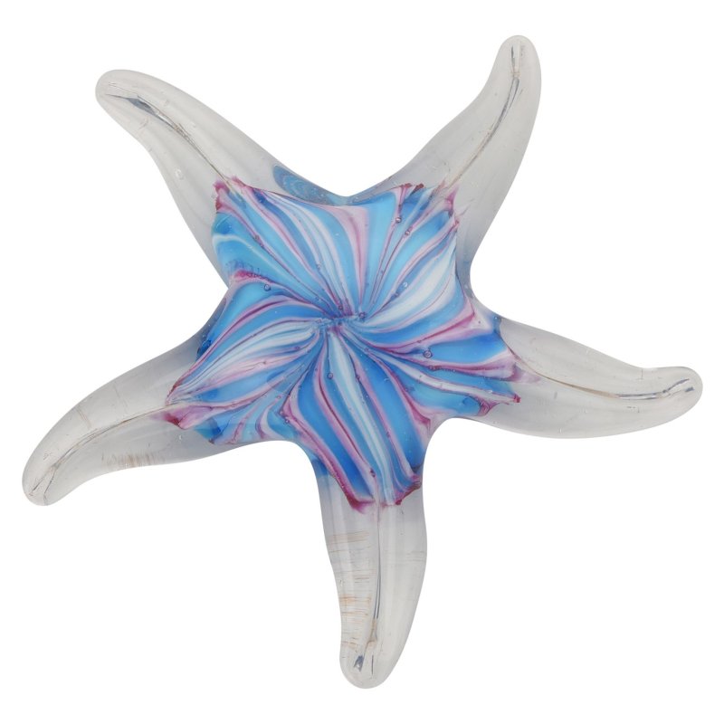 Widdop Objets d'art Glass Figurine Rainbow Starfish