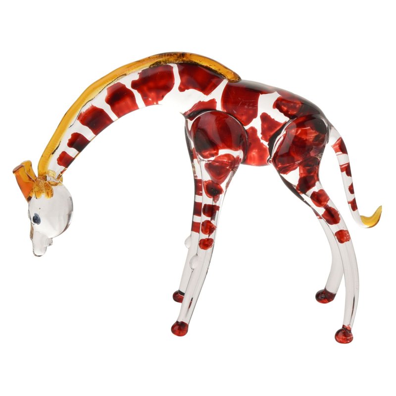 Widdop Objets d'art Glass Figurine Giraffe