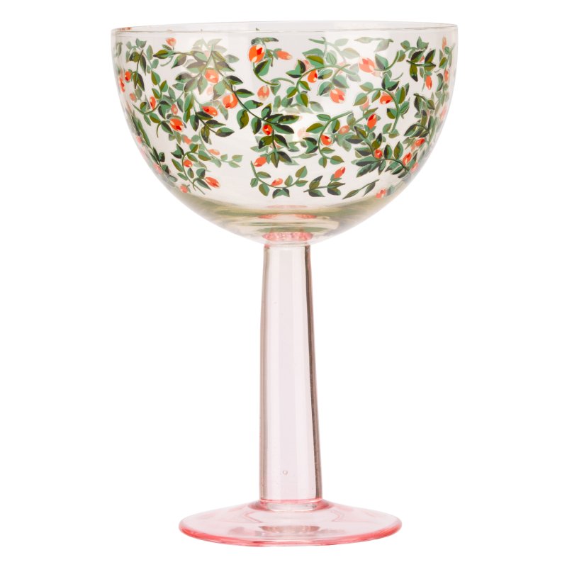 Cath Kidston Christmas Set Of 2 Champagne Coupes