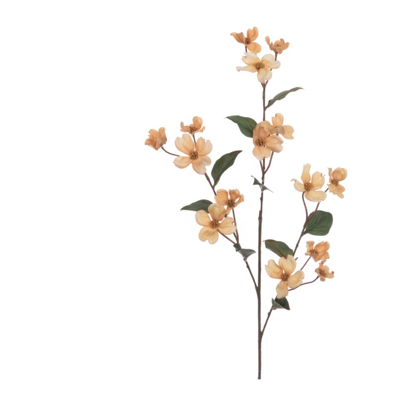 Floralsilk Eco Dogwood Spray Beige