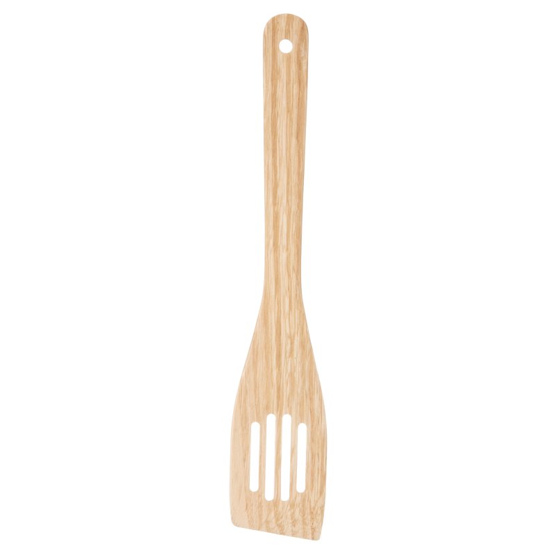 Just The Thing Beechwood Straight Slotted Spatula 30cm