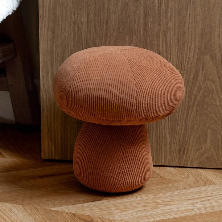 Cord Mushroom Door Stop Rust lifestyle