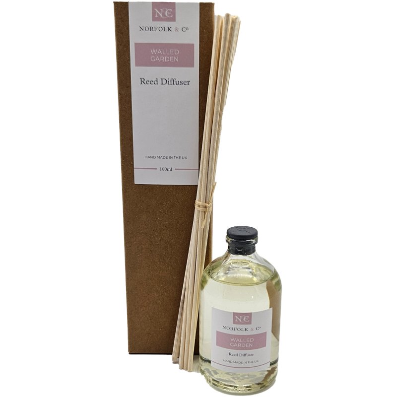 Norfolk & Co 100ml Reed Diffuser Walled Garden