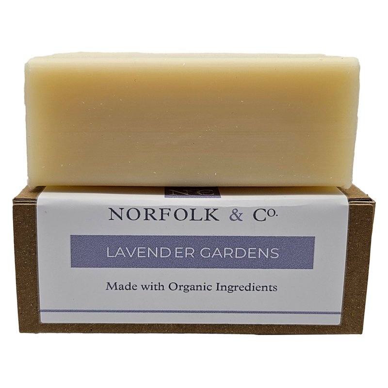 Norfolk & Co Organic Soap Lavender Gardens