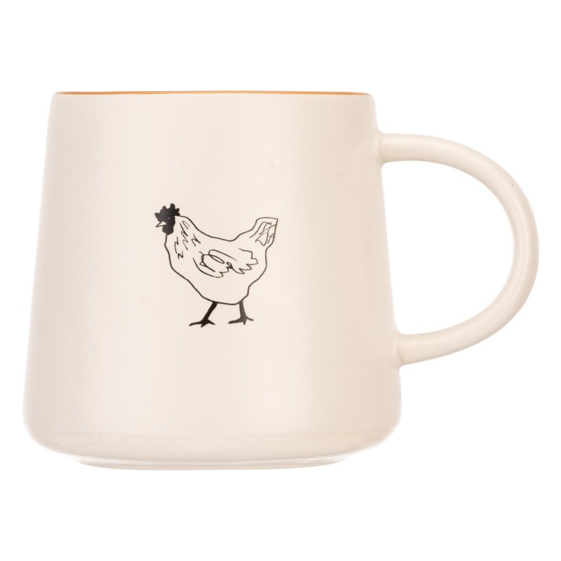 Woodbury Lane Chicken Mug side view 1