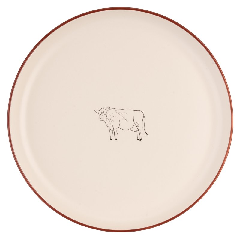 Woodbury Lane Cow Dinner Plate