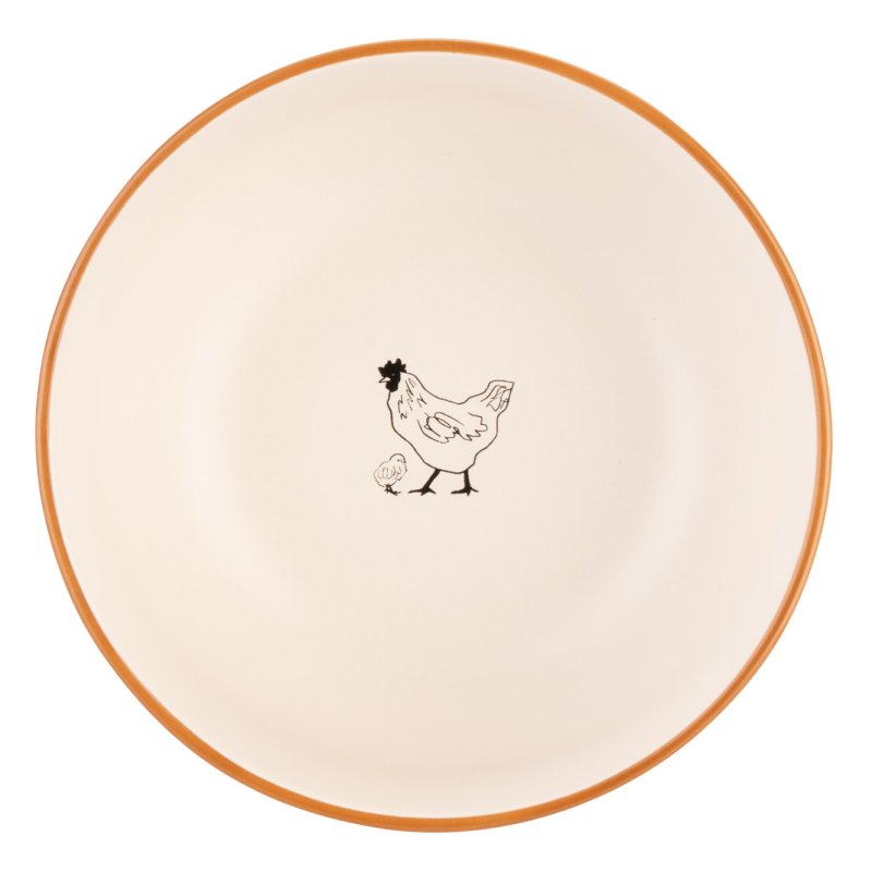 Woodbury Lane Chicken Cereal Bowl