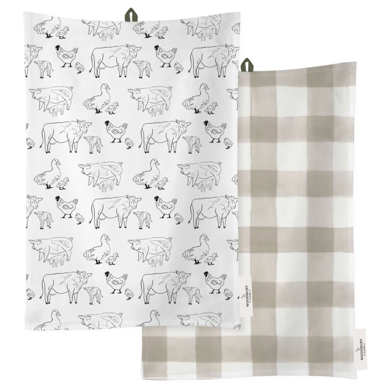 Woodbury Lane Woodbury Lane 2 Set of Tea Towels