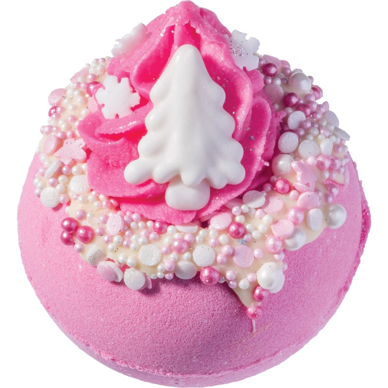 Bomb Cosmetics Pink Christmas Bath Blaster