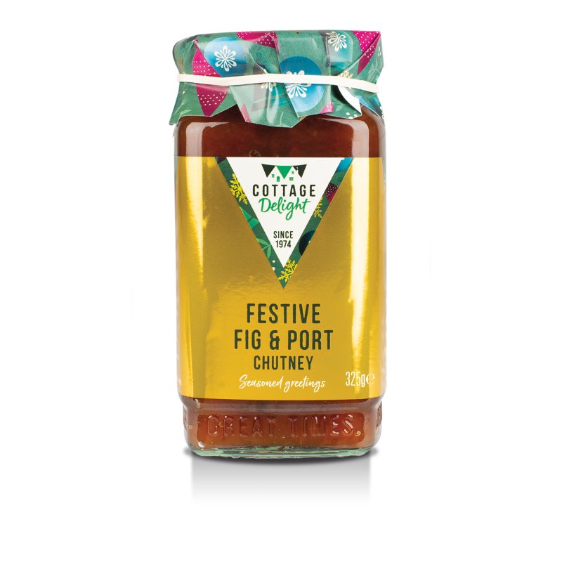 Cottage Delight Festive Fig & Pork Chutney