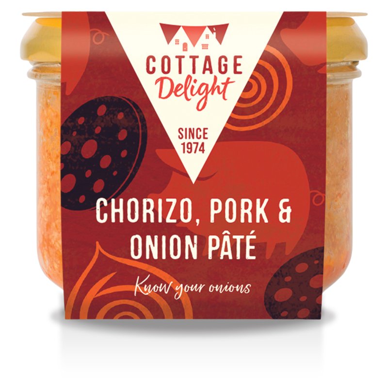 Cottage Delight Chorizo Pork & Onion Pate