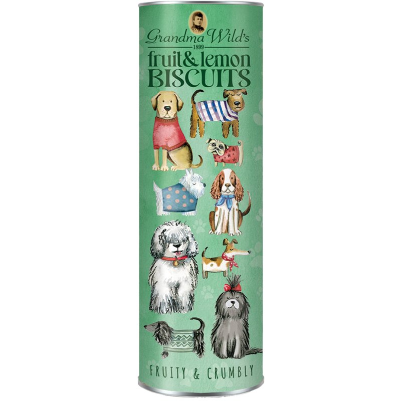 Grandma Wilds Dogs In Jumpers Biscuits Tube 200g