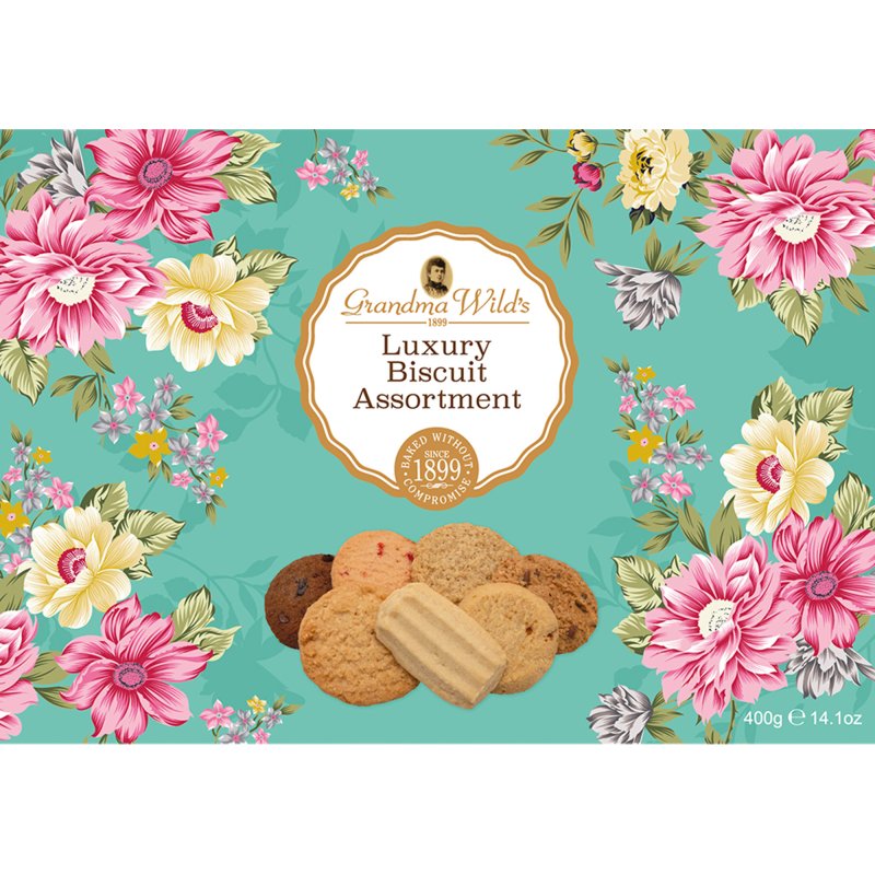 Grandma Wilds Victorian Luxury Biscuits 400g