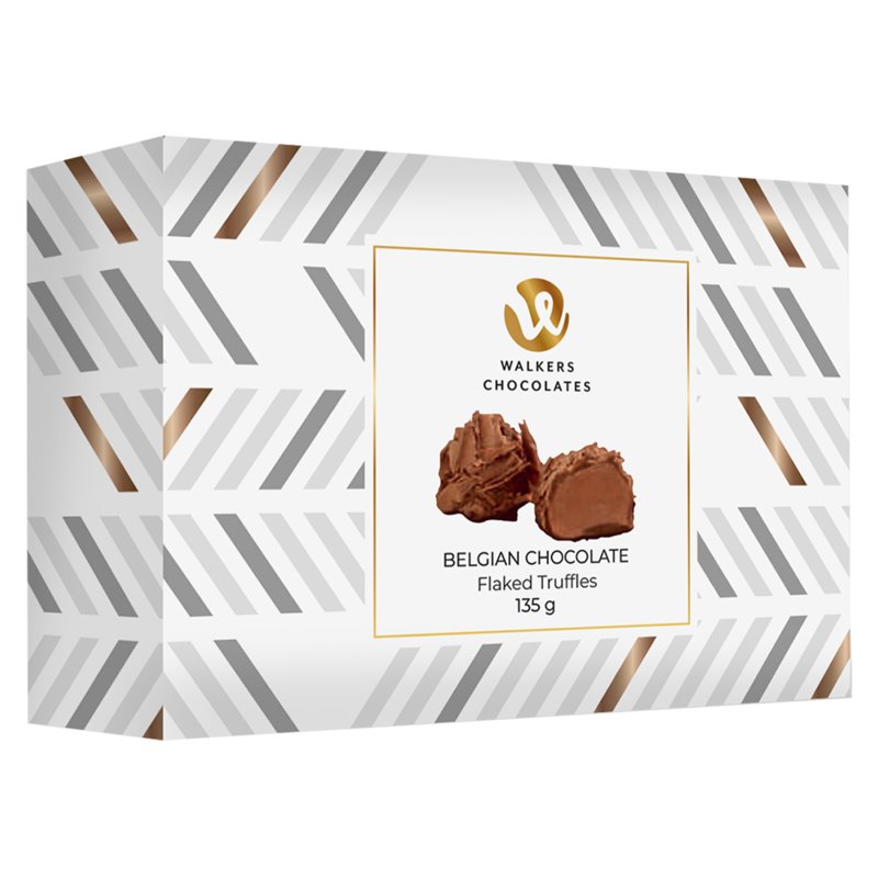 Walkers Belgian Chocolate Flaked Truffles